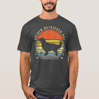 T-shirt Meilleur Golden Retriever Papa Jamais Daddy Dons C
