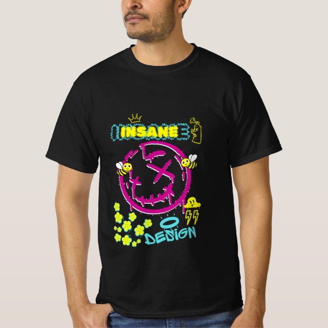 T-SHIRT MEILLEUR GRAFFITI GRAPHIQUE DESIGN ART STREETWEAR  (Devant)