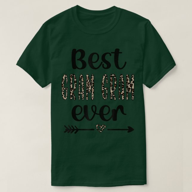 T-shirt Meilleur Gram Gram Gram Grand-mère  (Design devant)