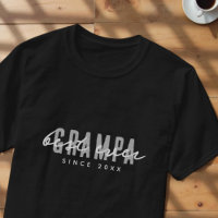 Meilleur Grampa depuis 20XX Moderne Simple Preppy