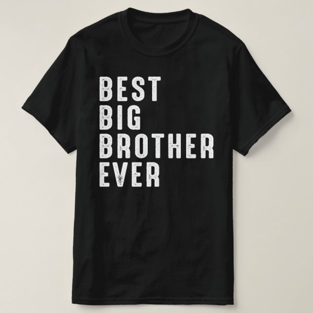 T-shirt meilleur grand frère (Design devant)
