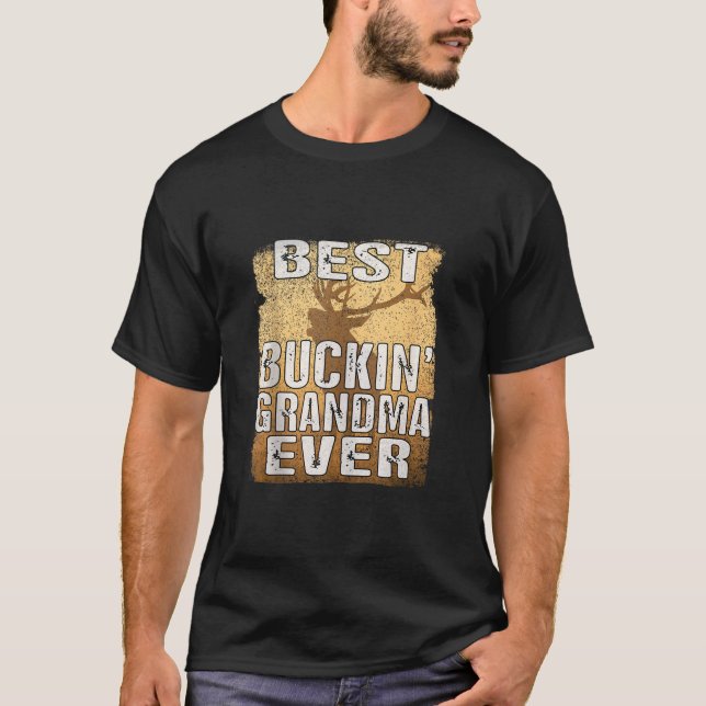T-shirt Meilleur Grand-mère de Buckin Jamais Chemise Deer  (Devant)