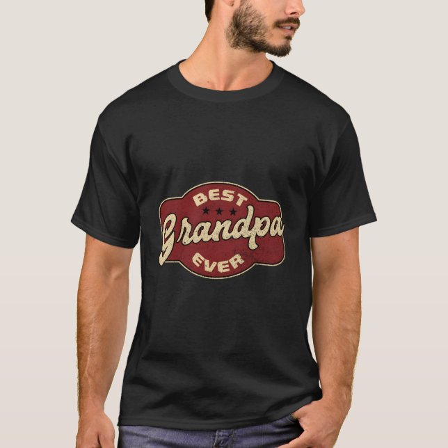 T-shirt Meilleur Grand-Père (Devant)