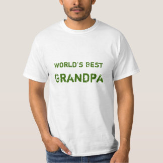 T-shirt Meilleur grand-père du monde