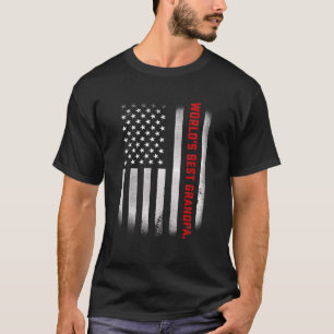 T-shirt Meilleur grand-père du monde 2022 Fête des pères h