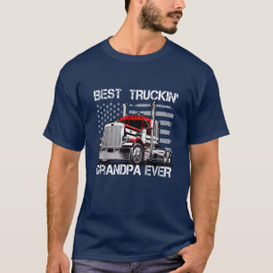 T-shirt Meilleur Grand-Père Du Truckin