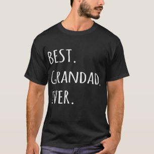 T-shirt Meilleur Grand-Père Ever - Texte du surnom