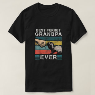 T-shirt Meilleur Grand-Père Ferret