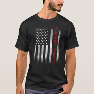 T-shirt Meilleur grand-père Fête des pères masculin du mon