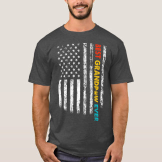 T-shirt Meilleur grand-père jamais chien grand-père Fête d