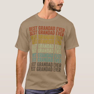 T-shirt Meilleur Grand-Père Jamais Fête des pères Famille