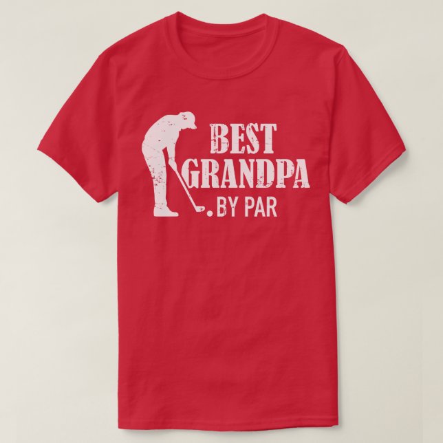 T-shirt Meilleur grand-père par par (Design devant)