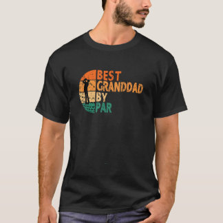 T-shirt Meilleur grand-père Par Par Golf Père's Day Golf