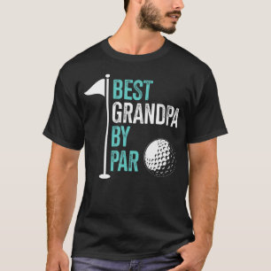 T-shirt Meilleur Grand-Père Par Pour La Fête Des Pères Gol