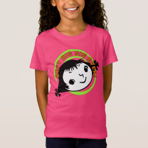 T-Shirt Meilleur Grand Sis Rétro