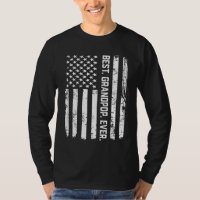 Meilleur Grandpop jamais Vintage drapeau américain