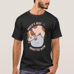 T-shirt Meilleur Hamster Maman Cute Hamsters Animal