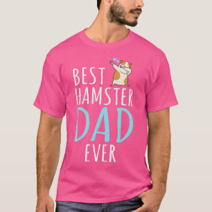 T-shirt Meilleur Hamster Papa jamais mignon Hamster Lover
