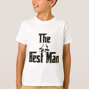 T-shirt Meilleur Homme Mariage Mafia Groomsmen Bachelor Pa