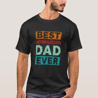 T-shirt Meilleur Hornussen Papa Jamais Drôle Hornussen Pap