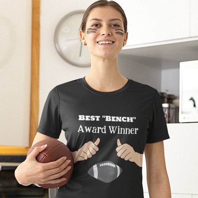 T-shirt Meilleur Imaginaire de football lauréat du prix "B (Créateur téléchargé)