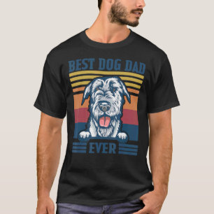 T-shirt Meilleur Irlandais Wolfhop Papa Jamais Chien Papa 