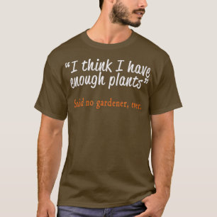 T-shirt Meilleur Jardin Drôle Jardin Jardin Plante Amoureu