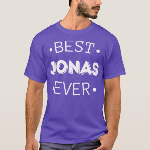 T-shirt Meilleur Jonas Ever Funny Jonas prénom
