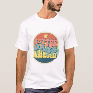 T-shirt Meilleur Jours Rétro - Carte Sun Vintage