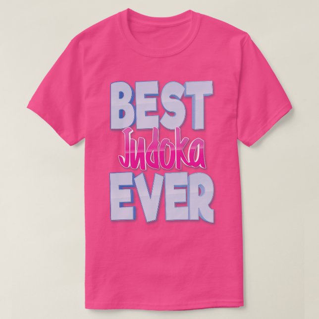 T-shirt Meilleur Judoka (Design devant)
