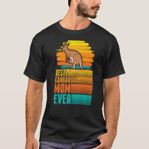 T-shirt Meilleur Kangaroo Maman Ever Kangaroo Maman