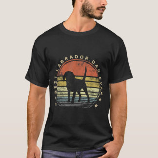 T-shirt Meilleur Labrador Papa Jamais Papa Daddy Cadeaux L