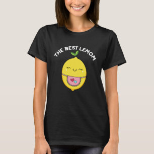 T-shirt Meilleur Lemom Funny Lemon Pun Dark BG