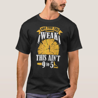 T-shirt Meilleur Logger Papa Couper Les Journaux D'Arrivée