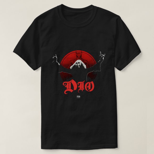 T-shirt Meilleur logo de bande métallique lourde (Design devant)