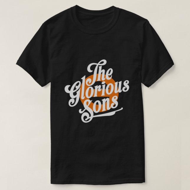 T-shirt Meilleur Logo Les glorieux fils Band Favorite102.p (Design devant)