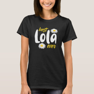T-shirt Meilleur Lola Jamais Pour Les Femmes Lola Filipino