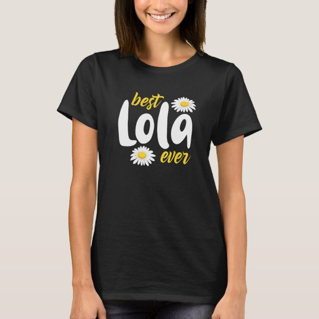 T-shirt Meilleur Lola Jamais Pour Les Femmes Lola Filipino (Devant)