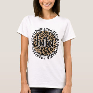 T-shirt Meilleur Lulu Grand-mère Appréciation Lulu Grand-m