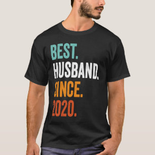 T-shirt Meilleur Mari depuis 2020 3ème mariage anniversa