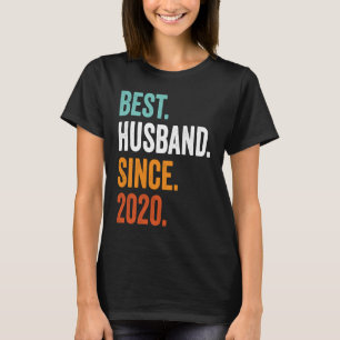 T-shirt Meilleur Mari depuis 2020 3ème mariage anniversa