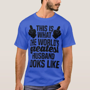 T-shirt Meilleur mari du monde Meilleur mari que P