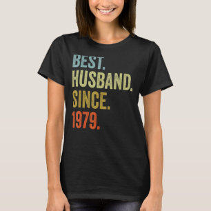 T-shirt Meilleur Mari Homme Depuis 1979 Anniversaire Maria