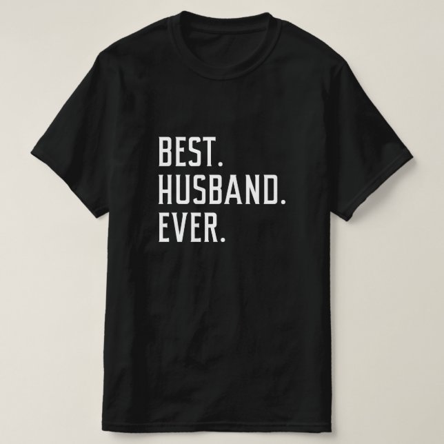 T-shirt Meilleur Mari jamais (Design devant)