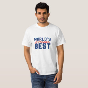 T-shirt Meilleur mécanicien au monde