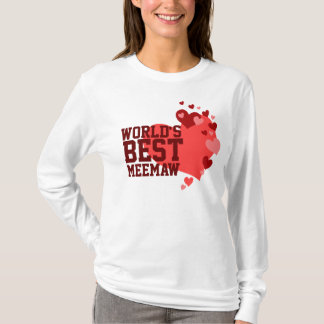 T-shirt Meilleur Meemaw du monde