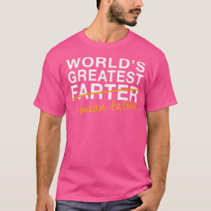 T-shirt Meilleur Meilleur Farter au monde masculin - Je ve