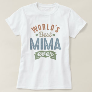 T-shirt Meilleur Mima