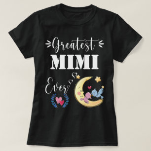 T-shirt Meilleur Mimi Jamais Plus Grosse Taille J'Aime Ma 