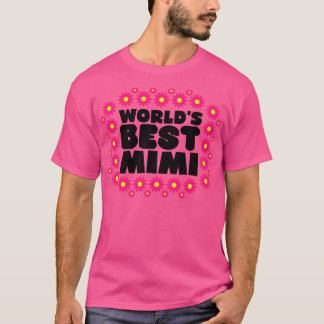 T-shirt Meilleur Mimi Monde